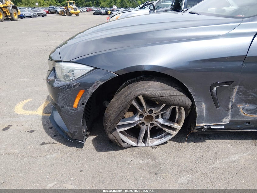 2015 BMW 4er VIN WBA4B3C56FD670445 IAAI salvage auction — LEFT SIDE, Salvage (Connecticut), sold $3,975 on 2026-08-20 (photo 6)