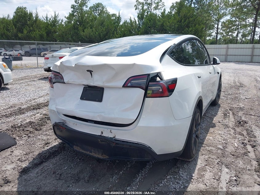 2024 Tesla Model y VIN 7SAYGDED0RA328180 IAAI salvage auction — REAR END, Rebuildable (Florida), sold $8,350 on 2026-07-23 (photo 6)