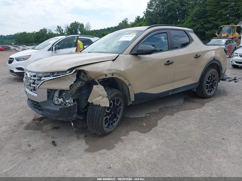 2023 Hyundai Santa cruz VIN 5NTJDDAFXPH053628 IAAI salvage auction — LEFT FRONT, Salvage Title, sold $8,400 on 2026-08-02 (photo 2)