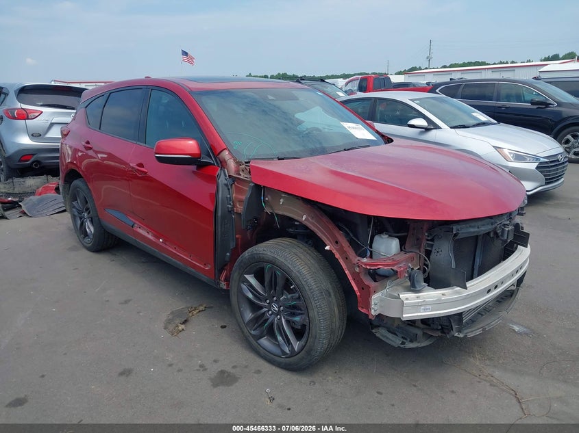 2020 Acura Rdx VIN 5J8TC1H6XLL015452 IAAI salvage auction — RIGHT FRONT, Salvage (North Carolina), sold $9,250 on 2026-07-22 (photo 1)