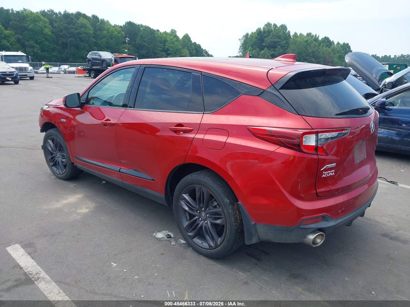 2020 Acura Rdx VIN 5J8TC1H6XLL015452 IAAI salvage auction — RIGHT FRONT, Salvage (North Carolina), sold $9,250 on 2026-07-22 (photo 3)