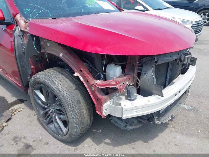 2020 Acura Rdx VIN 5J8TC1H6XLL015452 IAAI salvage auction — RIGHT FRONT, Salvage (North Carolina), sold $9,250 on 2026-07-22 (photo 6)