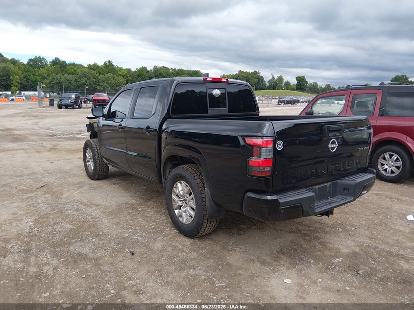2022 Nissan Navara (frontier) VIN 1N6ED1EK0NN684680 IAAI salvage auction — FRONT END, Clear (Tennessee), sold $8,250 on 2026-08-19 (photo 3)