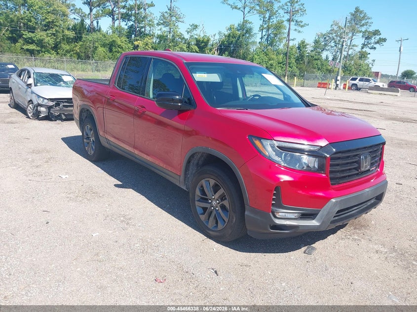 2021 Honda Ridgeline VIN 5FPYK3F16MB015888 — IAAI salvage auction photo