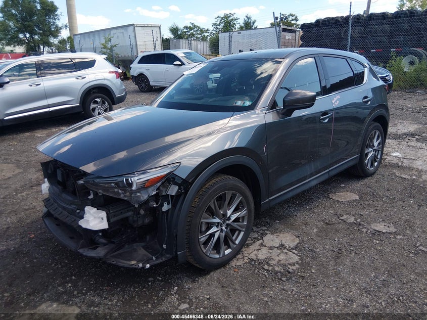 2021 Mazda Cx-5 VIN JM3KFBEY1M0331572 IAAI salvage auction — FRONT END, Salvage Title, sold $6,100 on 2026-07-22 (photo 2)