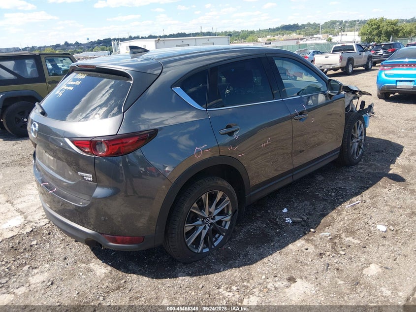 2021 Mazda Cx-5 VIN JM3KFBEY1M0331572 IAAI salvage auction — FRONT END, Salvage Title, sold $6,100 on 2026-07-22 (photo 4)