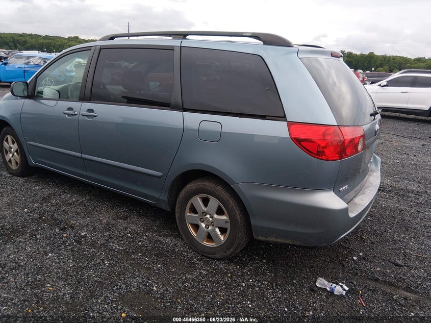 2007 Toyota Sienna VIN 5TDZK23C97S007068 IAAI salvage auction — NORMAL WEAR, Clear (Pennsylvania), sold $975 on 2026-07-13 (photo 3)