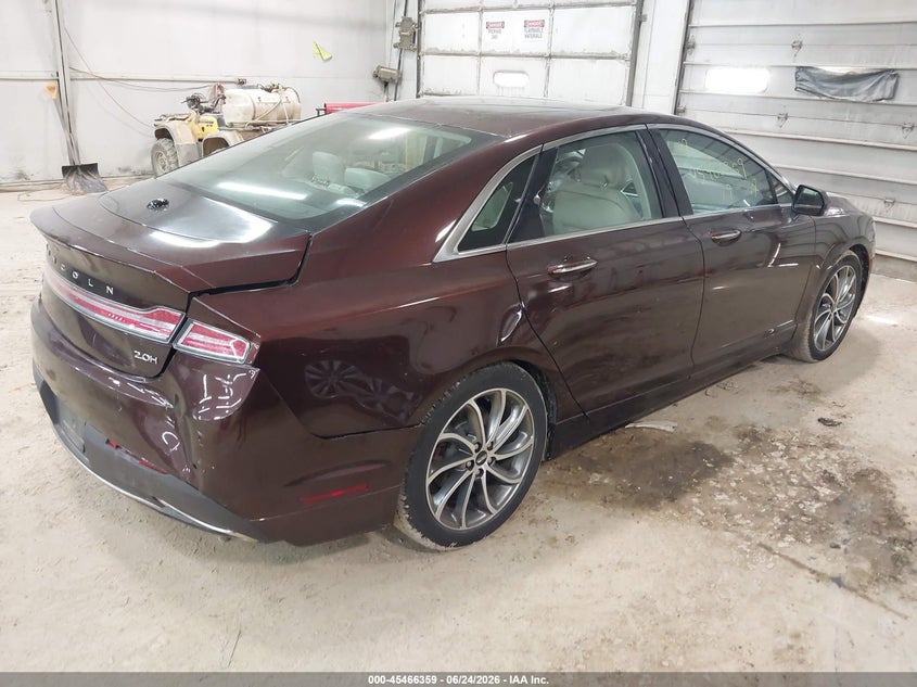 2019 Lincoln VIN 3LN6L5LU8KR614743 IAAI salvage auction — REAR END, Salvage (Pennsylvania), sold $6,200 on 2026-07-12 (photo 4)