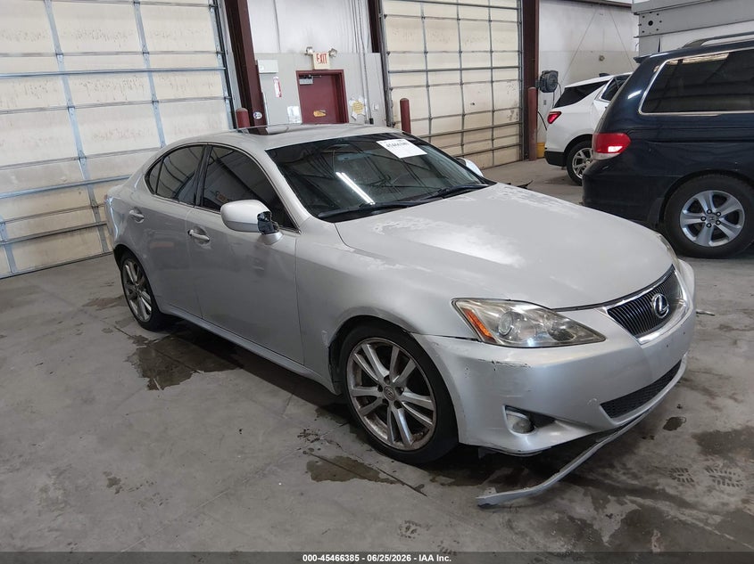 2006 Lexus Is VIN JTHBK262765002975 IAAI salvage auction — FRONT END, Salvage (Idaho), sold $525 on 2026-07-10 (photo 1)