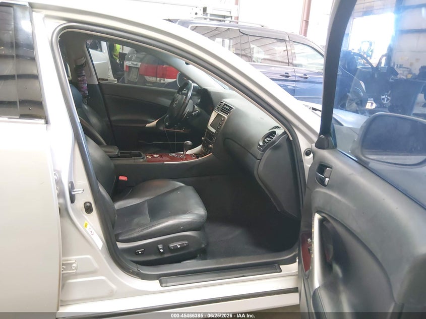 2006 Lexus Is VIN JTHBK262765002975 IAAI salvage auction — FRONT END, Salvage (Idaho), sold $525 on 2026-07-10 (photo 5)
