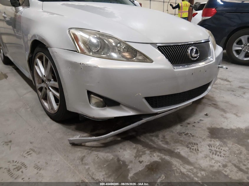 2006 Lexus Is VIN JTHBK262765002975 IAAI salvage auction — FRONT END, Salvage (Idaho), sold $525 on 2026-07-10 (photo 6)