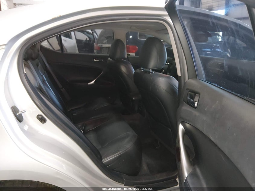 2006 Lexus Is VIN JTHBK262765002975 IAAI salvage auction — FRONT END, Salvage (Idaho), sold $525 on 2026-07-10 (photo 8)