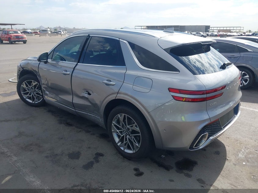2022 Genesis Gv70 VIN KMUMADTB3NU047006 IAAI salvage auction — SIDE, Salvage (Arizona), sold $6,800 on 2026-07-10 (photo 3)