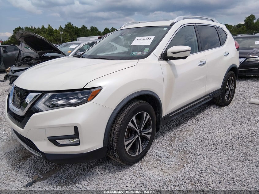 2017 Nissan Rogue VIN JN8AT2MT0HW405235 IAAI salvage auction — REAR END, Salvage (Alabama), sold $25 on 2026-07-15 (photo 2)