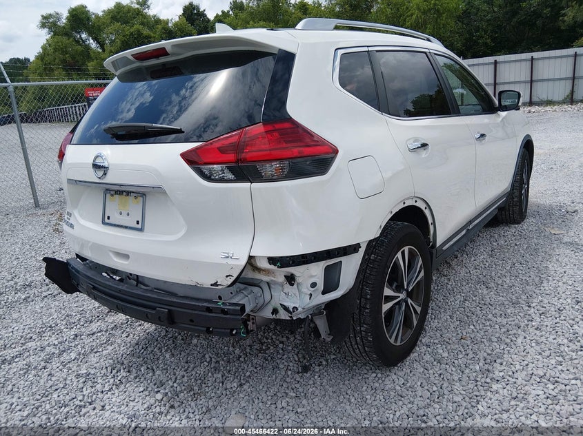 2017 Nissan Rogue VIN JN8AT2MT0HW405235 IAAI salvage auction — REAR END, Salvage (Alabama), sold $25 on 2026-07-15 (photo 4)