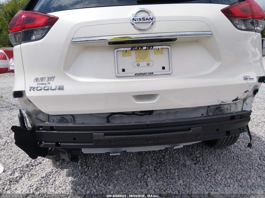 2017 Nissan Rogue VIN JN8AT2MT0HW405235 IAAI salvage auction — REAR END, Salvage (Alabama), sold $25 on 2026-07-15 (photo 6)