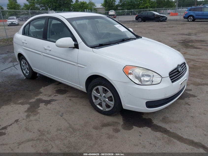2009 Hyundai Accent VIN KMHCN46C49U355777 IAAI salvage auction — NORMAL WEAR, Clear (Virginia), sold $550 on 2026-07-10 (photo 1)