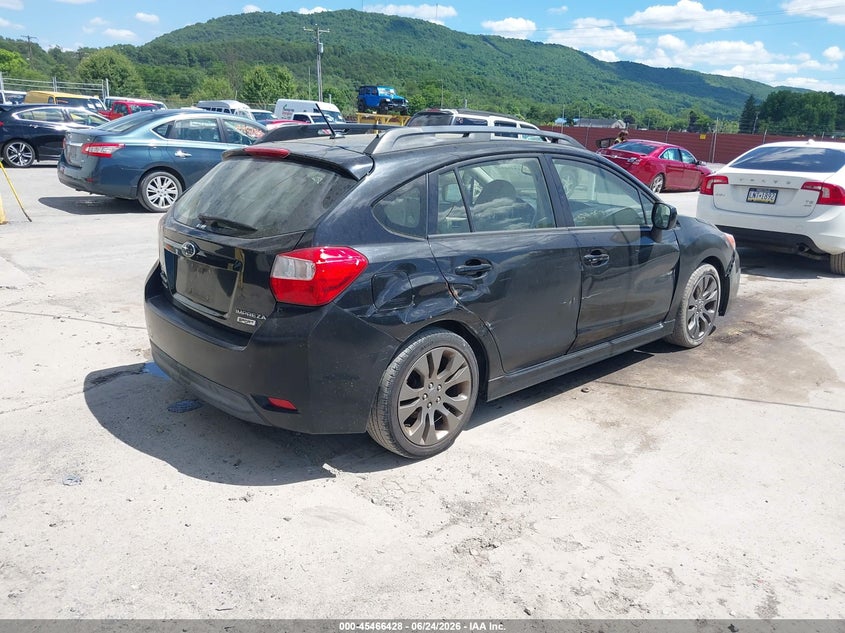 2014 Subaru Impreza VIN JF1GPAS66E8210733 IAAI salvage auction — NORMAL WEAR, Clear (Pennsylvania), sold $1,400 on 2026-07-08 (photo 4)