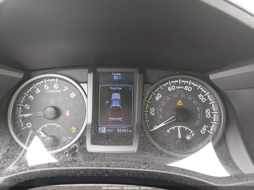 2018 Toyota Tacoma VIN 5TFCZ5AN8JX127081 IAAI salvage auction — FRONT END, Salvage Title, sold $12,450 on 2026-07-22 (photo 7)