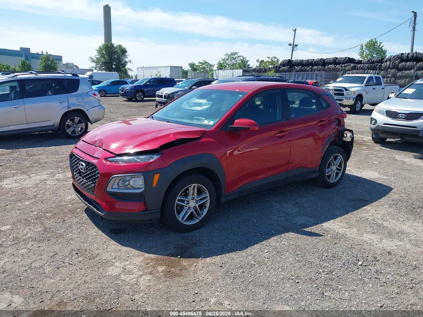 2020 Hyundai Kona VIN KM8K12AA1LU451696 IAAI salvage auction — LEFT REAR, Salvage (Pennsylvania), sold $2,200 on 2026-07-10 (photo 2)