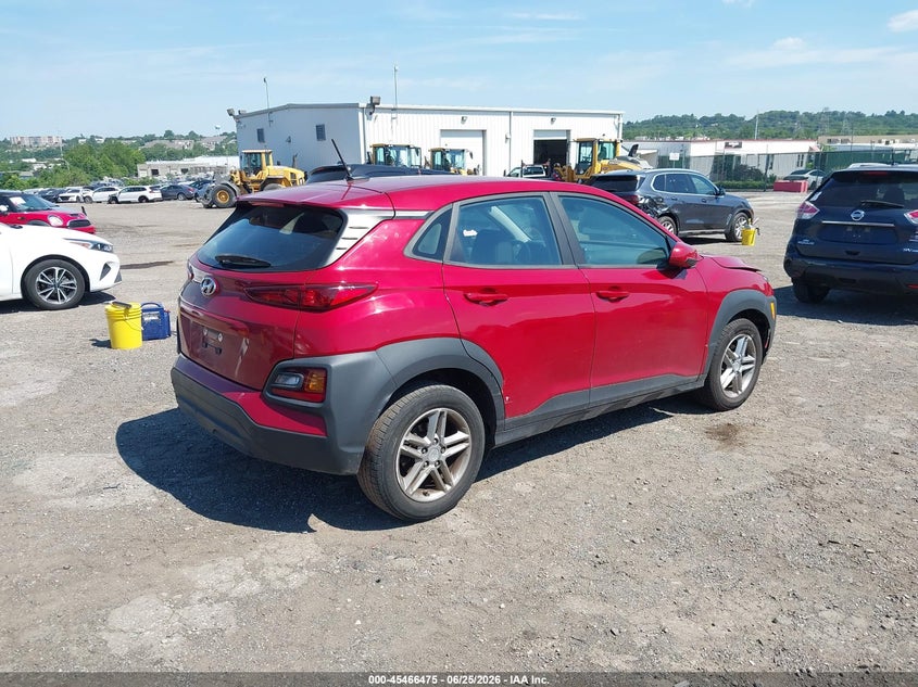 2020 Hyundai Kona VIN KM8K12AA1LU451696 IAAI salvage auction — LEFT REAR, Salvage (Pennsylvania), sold $2,200 on 2026-07-10 (photo 4)