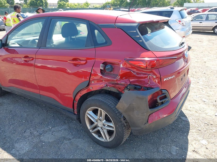 2020 Hyundai Kona VIN KM8K12AA1LU451696 IAAI salvage auction — LEFT REAR, Salvage (Pennsylvania), sold $2,200 on 2026-07-10 (photo 6)