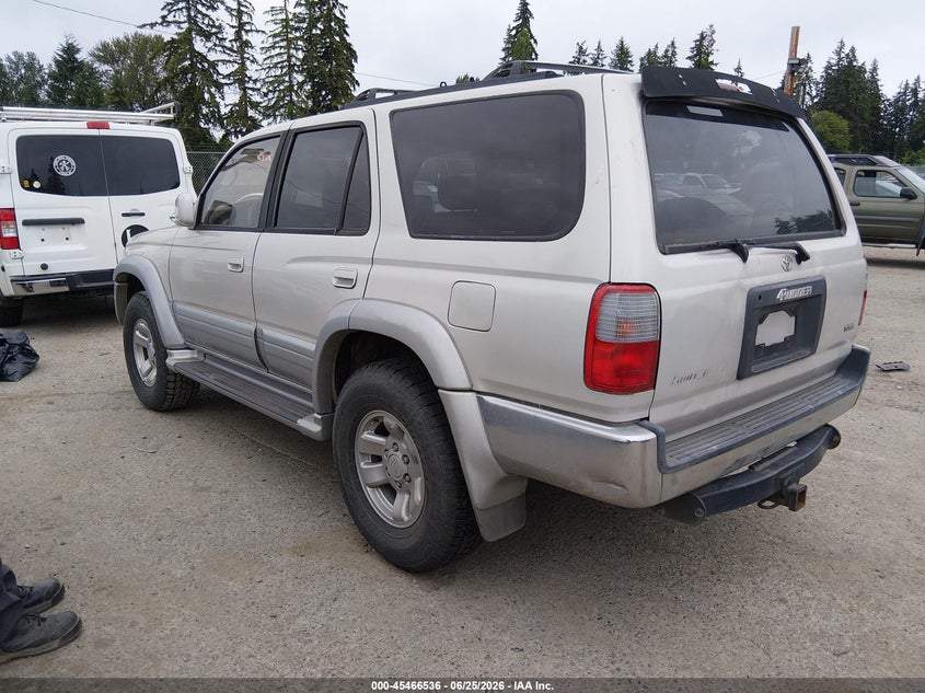 1998 Toyota 4runner VIN JT3GN87R2W0080322 IAAI salvage auction — NORMAL WEAR, Clear (Washington), sold $1,175 on 2026-07-29 (photo 3)