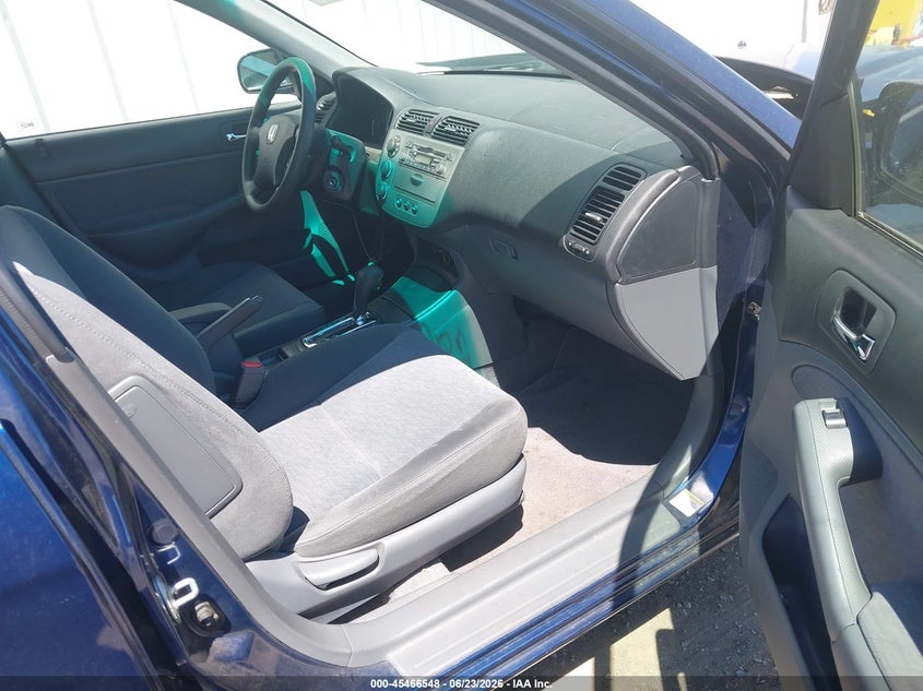 2005 Honda Civic hybrid VIN JHMES96625S024410 IAAI salvage auction — FRONT END, Salvage (California), sold $775 on 2026-07-16 (photo 5)