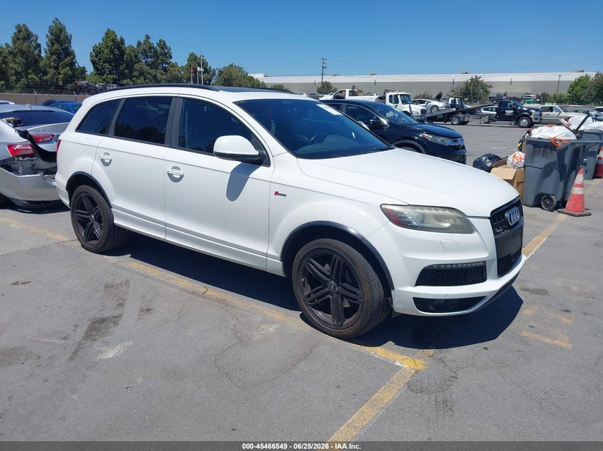2015 Audi Q7 VIN WA1DGAFE9FD013332 IAAI salvage auction — ROOF, Salvage (California), sold $600 on 2026-07-29 (photo 1)