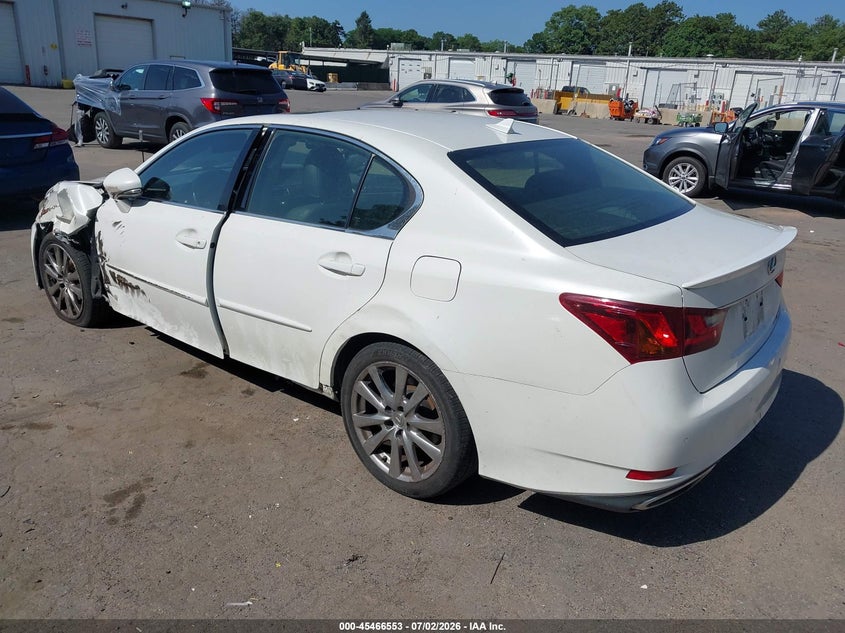 2014 Lexus Gs VIN JTHCE1BLXE5020552 IAAI salvage auction — LEFT SIDE, Mv-907A (New York), sold $1,700 on 2026-07-21 (photo 3)