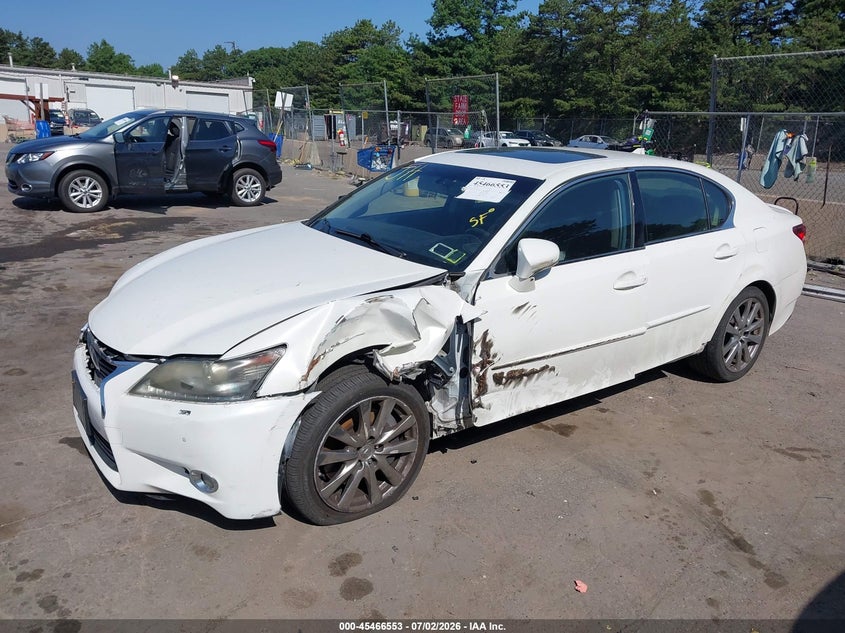 2014 Lexus Gs VIN JTHCE1BLXE5020552 IAAI salvage auction — LEFT SIDE, Mv-907A (New York), sold $1,700 on 2026-07-21 (photo 6)