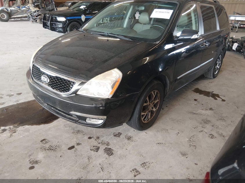 2014 Kia SEDONA VIN KNDMH4C77E6561472 IAAI salvage auction — NORMAL WEAR, Clear (Tennessee), sold $700 on 2026-07-13 (photo 2)