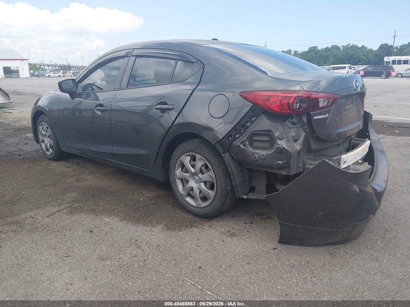 2014 Mazda 3 VIN JM1BM1T79E1136804 IAAI salvage auction — WATER/FLOOD, Salvage (Louisiana), sold $250 on 2026-08-31 (photo 3)