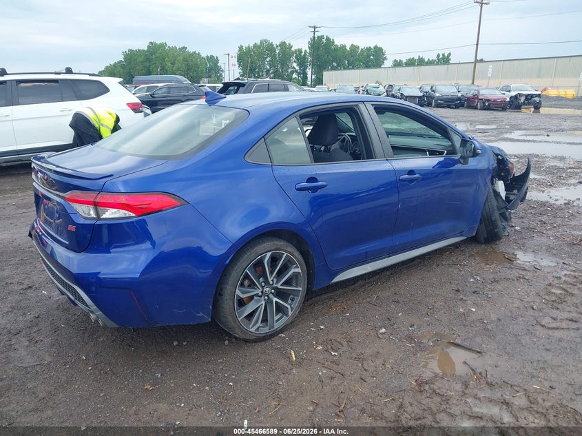 2020 Toyota Corolla VIN JTDS4RCE4LJ019884 IAAI salvage auction — RIGHT FRONT, Mv-907A (New York), sold $4,350 on 2026-07-29 (photo 4)