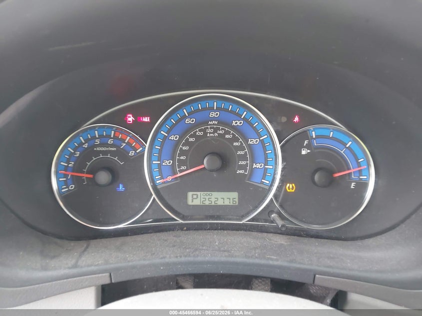 2009 Subaru Forester VIN JF2SH64679H777214 IAAI salvage auction — NORMAL WEAR, Clear (Washington), sold $325 on 2026-07-08 (photo 7)