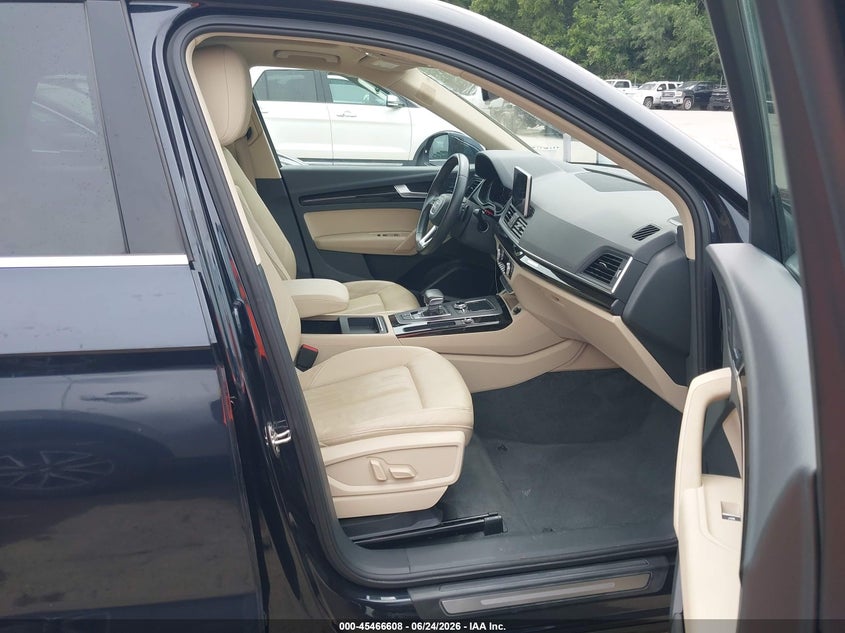 2018 Audi Q5 VIN WA1BNAFY5J2197096 IAAI salvage auction — RIGHT REAR, Salvage (Kansas), sold $9,050 on 2026-08-01 (photo 5)