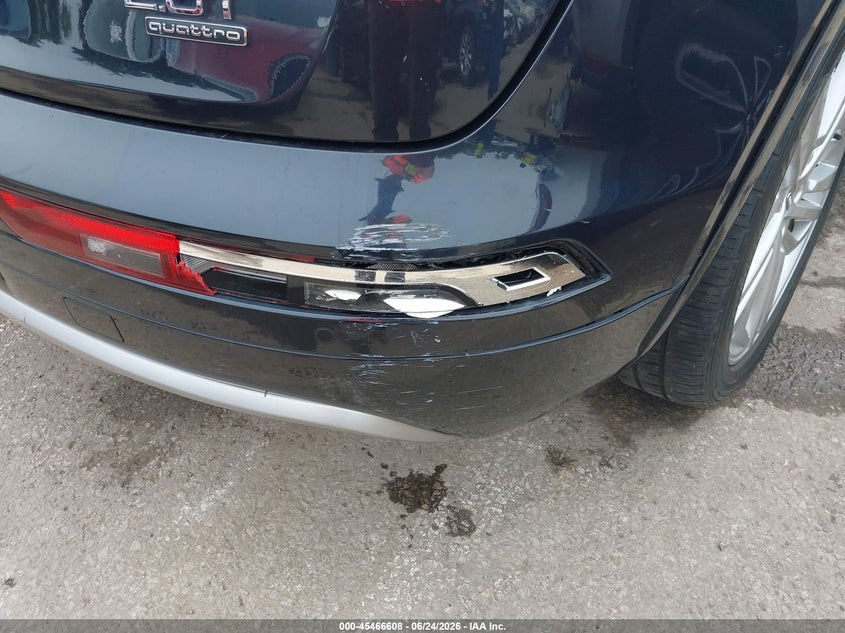 2018 Audi Q5 VIN WA1BNAFY5J2197096 IAAI salvage auction — RIGHT REAR, Salvage (Kansas), sold $9,050 on 2026-08-01 (photo 6)
