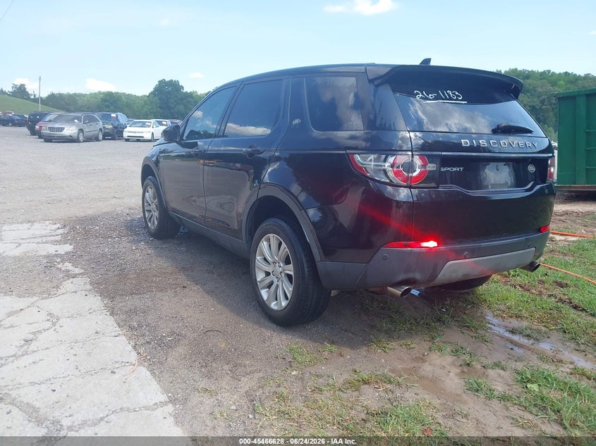 2016 Land rover Discovery sport VIN SALCP2BG8GH594601 IAAI salvage auction — NORMAL WEAR, Clear (Tennessee), sold $2,675 on 2026-07-22 (photo 3)