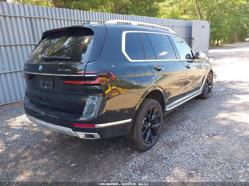 2026 BMW X7 VIN 5UX23EM06T9078045 IAAI salvage auction — THEFT, Clear (New Jersey), sold $55,050 on 2026-07-08 (photo 4)