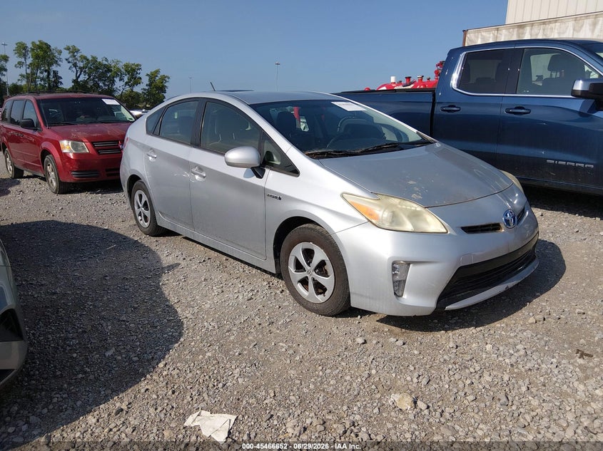 2013 Toyota Prius VIN JTDKN3DU5D0337214 IAAI salvage auction — NORMAL WEAR, Clear (Montana), sold $475 on 2026-07-30 (photo 1)