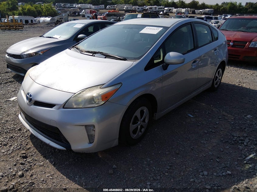 2013 Toyota Prius VIN JTDKN3DU5D0337214 IAAI salvage auction — NORMAL WEAR, Clear (Montana), sold $475 on 2026-07-30 (photo 2)