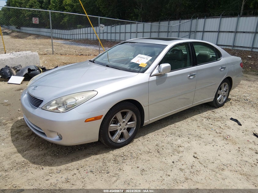 2006 Lexus ES VIN JTHBA30G565164956 IAAI salvage auction — REAR END, Salvage (Georgia), sold $800 on 2026-07-19 (photo 2)