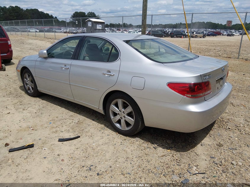 2006 Lexus ES VIN JTHBA30G565164956 IAAI salvage auction — REAR END, Salvage (Georgia), sold $800 on 2026-07-19 (photo 3)