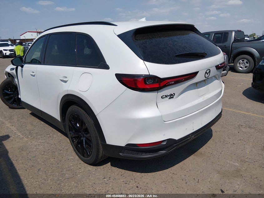 2026 Mazda Cx-90 VIN JM3KKCHD3T1355407 IAAI salvage auction — FRONT END, Salvage Title, sold $15,600 on 2026-07-14 (photo 3)