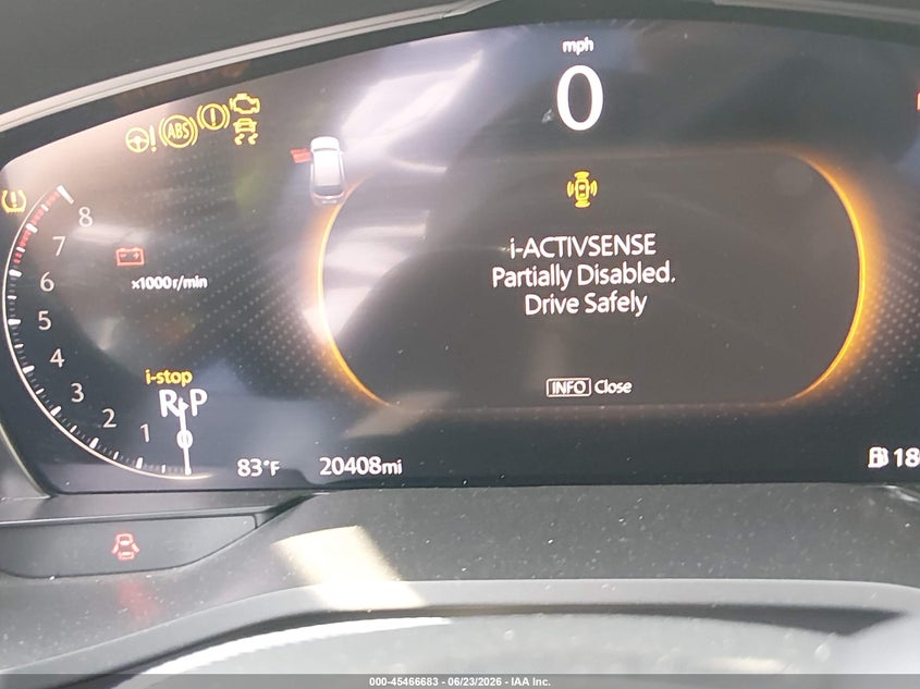 2026 Mazda Cx-90 VIN JM3KKCHD3T1355407 IAAI salvage auction — FRONT END, Salvage Title, sold $15,600 on 2026-07-14 (photo 7)