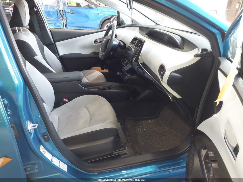 2019 Toyota Prius VIN JTDL9RFU8K3009712 IAAI salvage auction — STORM DAMAGE, Salvage Title, sold $3,750 on 2026-07-22 (photo 5)