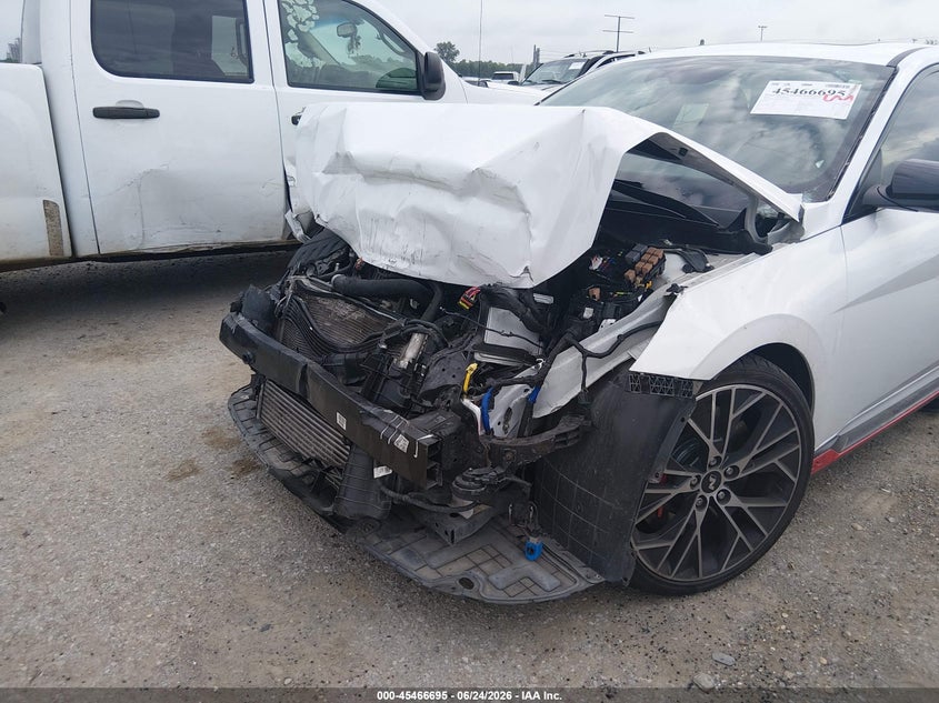 2023 Hyundai Elantra n VIN KMHLW4AK2PU012281 IAAI salvage auction — FRONT END, Wait Title, sold $2,750 on 2026-08-02 (photo 6)
