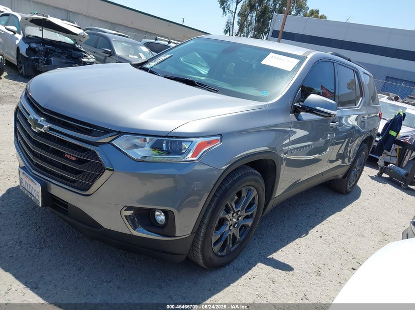 2019 Chevrolet Traverse VIN 1GNERJKW5KJ291747 IAAI salvage auction — REAR END, Salvage Title, sold $4,950 on 2026-08-29 (photo 2)