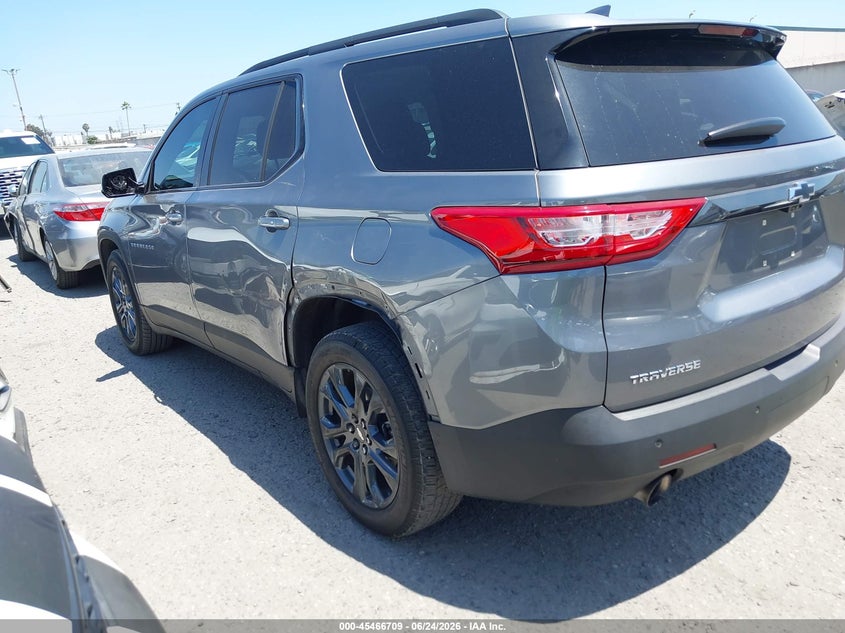 2019 Chevrolet Traverse VIN 1GNERJKW5KJ291747 IAAI salvage auction — REAR END, Salvage Title, sold $4,950 on 2026-08-29 (photo 3)