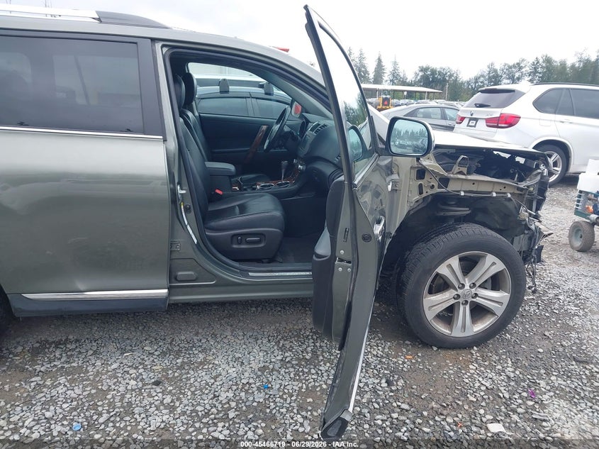 2012 Toyota Highlander VIN 5TDDK3EH9CS172041 IAAI salvage auction — FRONT END, Bill Of Sale (Washington), sold $3,100 on 2026-07-15 (photo 5)